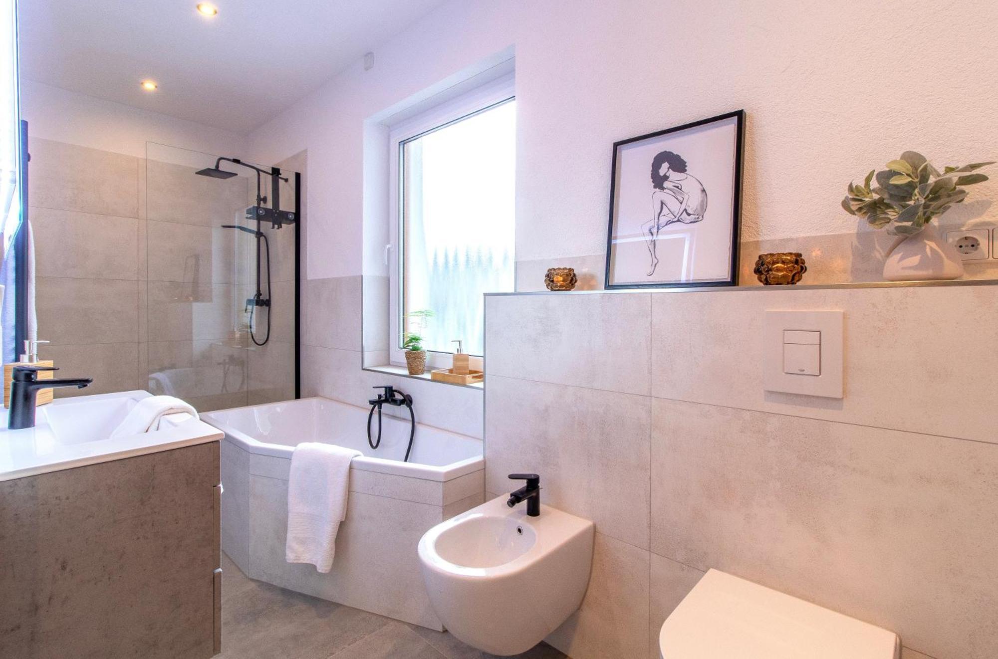 Stilvolles City-Apartment I Netflix I Wlan L Stellplatz I Zentral 施瓦岑贝格 外观 照片