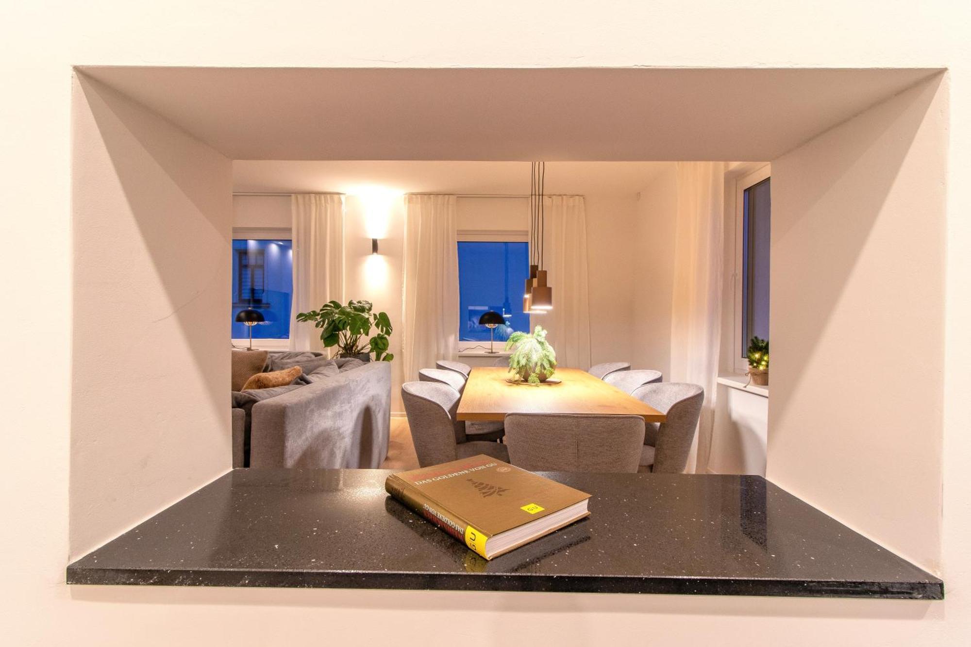 Stilvolles City-Apartment I Netflix I Wlan L Stellplatz I Zentral 施瓦岑贝格 外观 照片