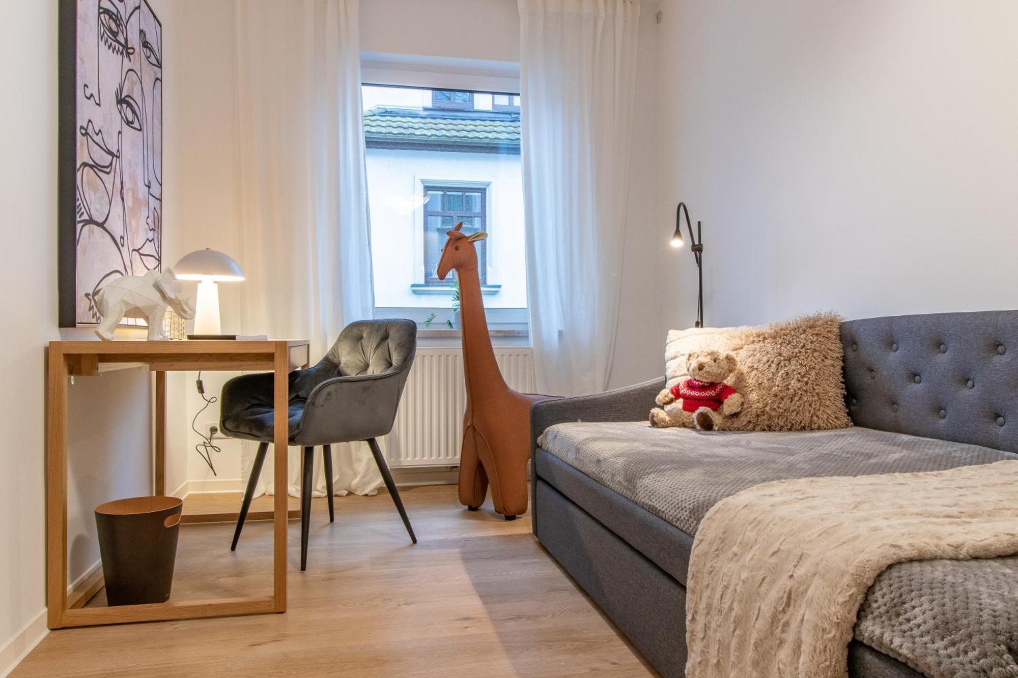 Stilvolles City-Apartment I Netflix I Wlan L Stellplatz I Zentral 施瓦岑贝格 外观 照片