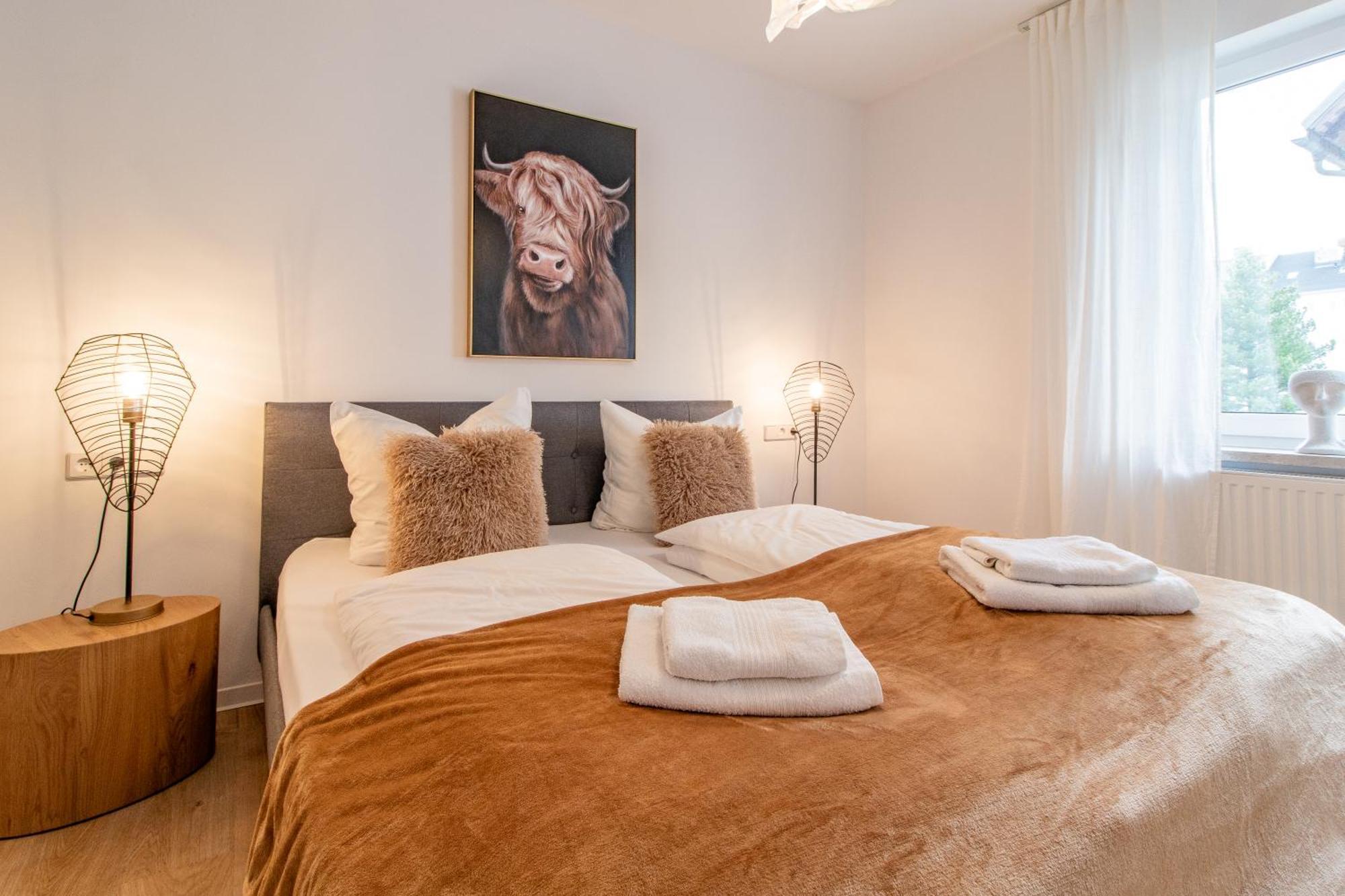 Stilvolles City-Apartment I Netflix I Wlan L Stellplatz I Zentral 施瓦岑贝格 外观 照片