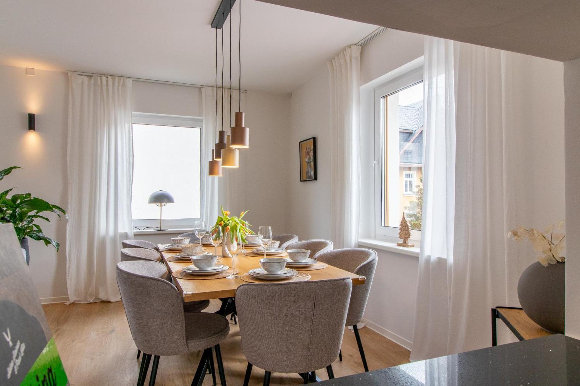 Stilvolles City-Apartment I Netflix I Wlan L Stellplatz I Zentral 施瓦岑贝格 外观 照片