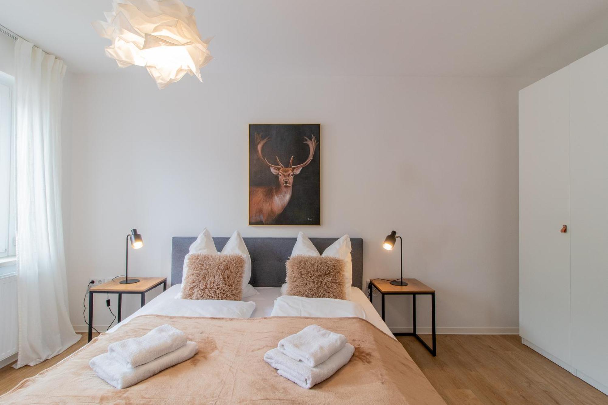 Stilvolles City-Apartment I Netflix I Wlan L Stellplatz I Zentral 施瓦岑贝格 外观 照片