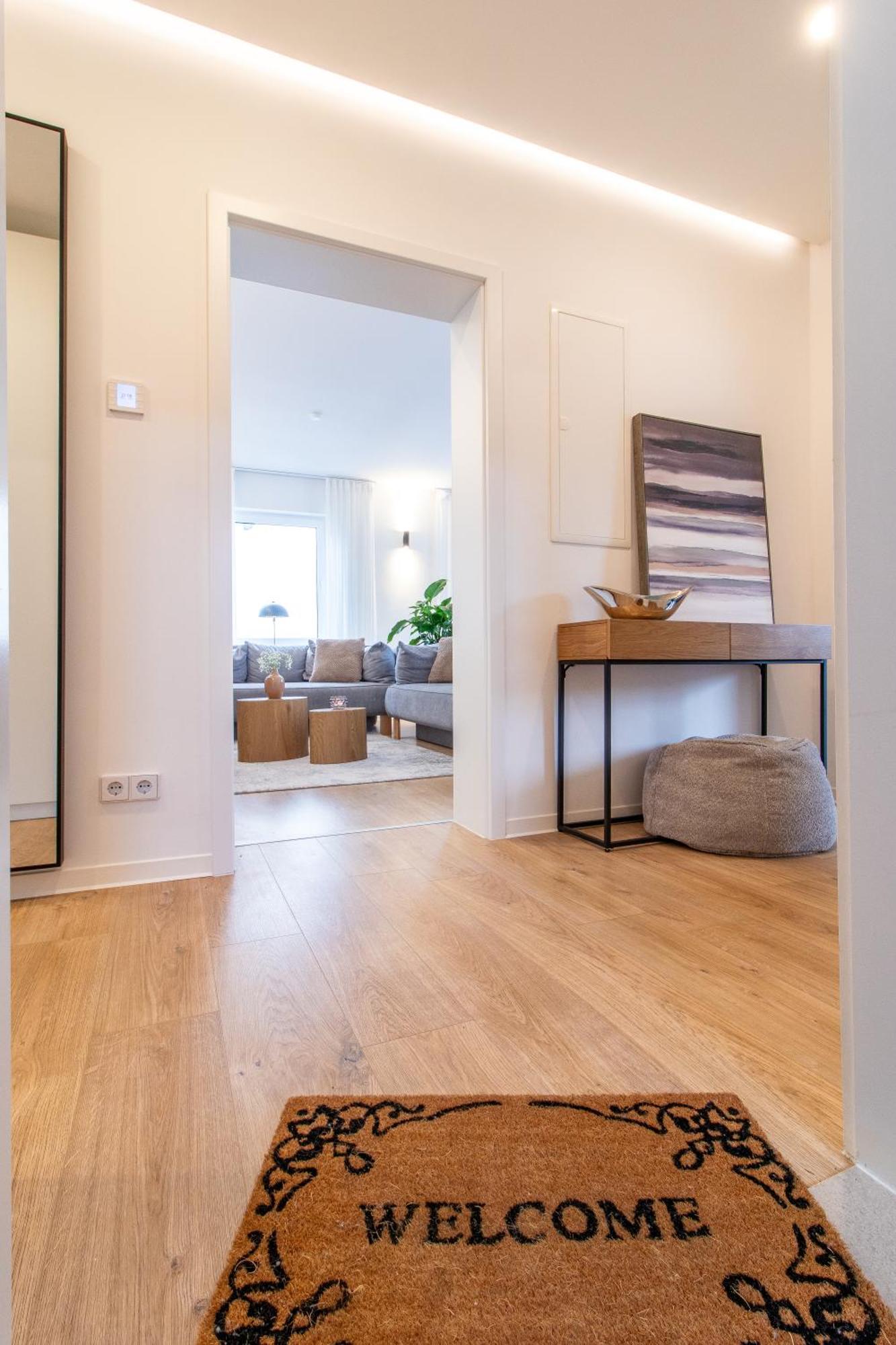 Stilvolles City-Apartment I Netflix I Wlan L Stellplatz I Zentral 施瓦岑贝格 外观 照片