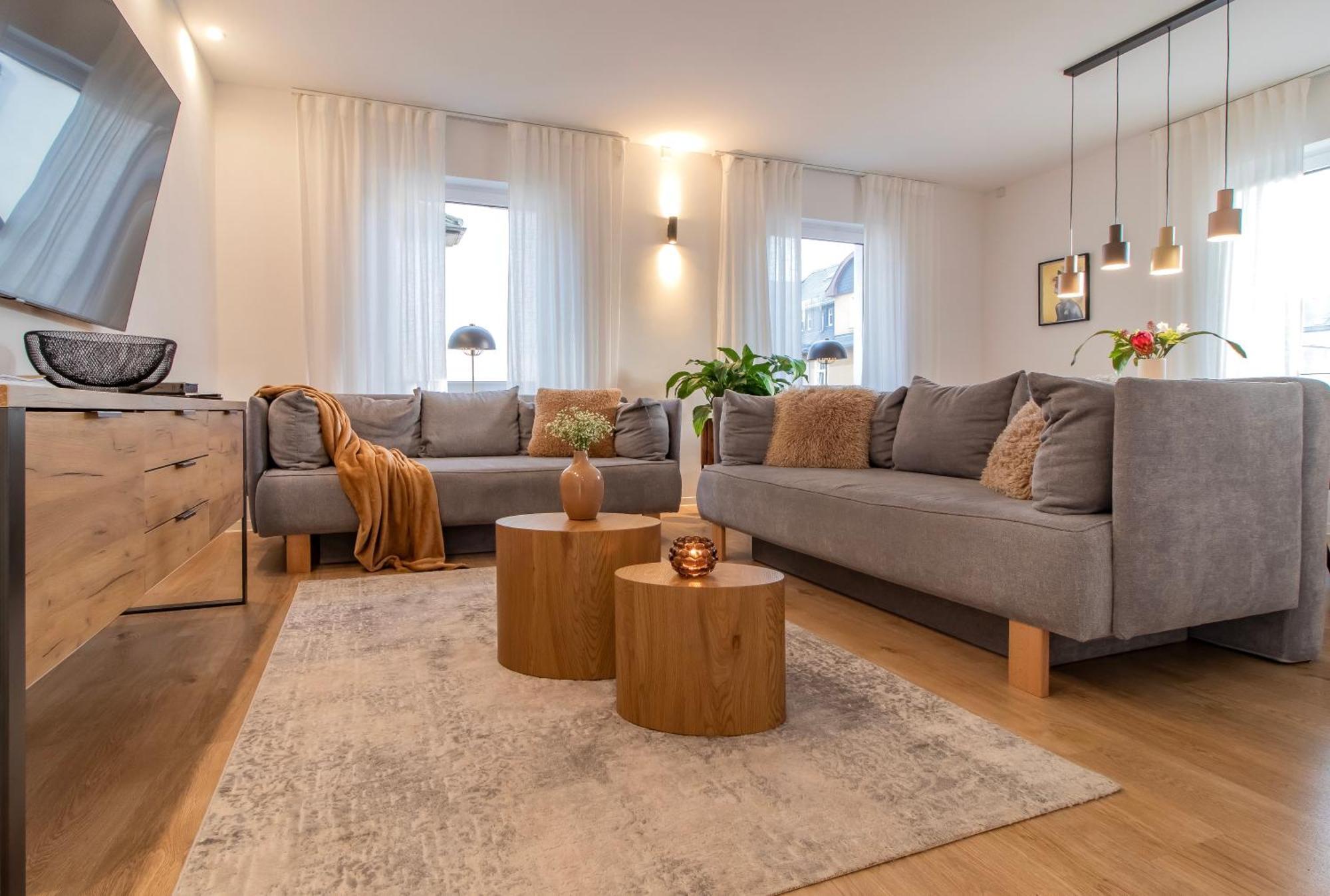 Stilvolles City-Apartment I Netflix I Wlan L Stellplatz I Zentral 施瓦岑贝格 外观 照片