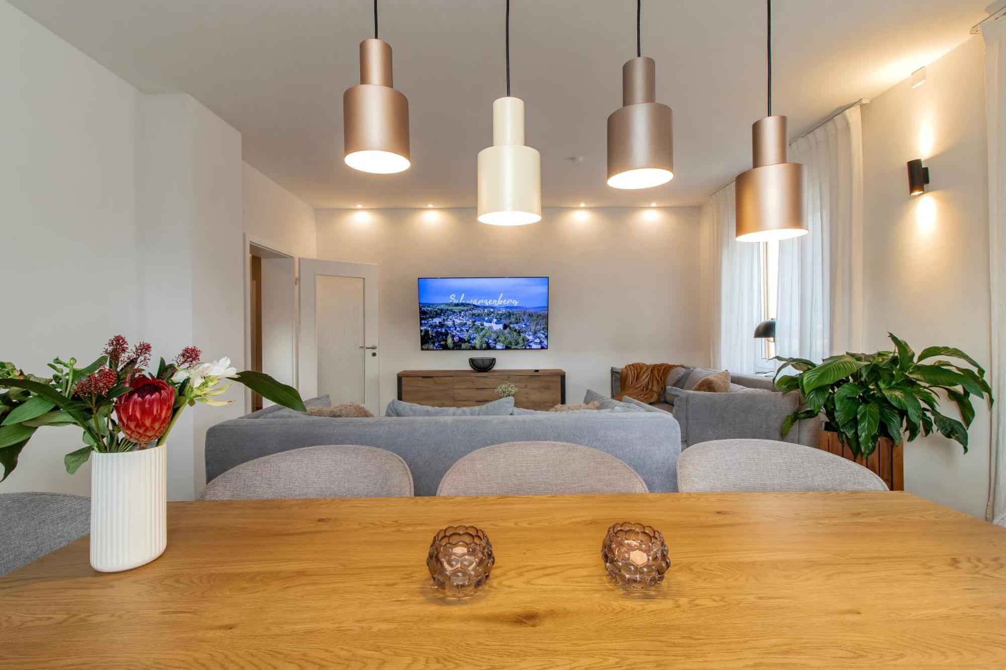 Stilvolles City-Apartment I Netflix I Wlan L Stellplatz I Zentral 施瓦岑贝格 外观 照片